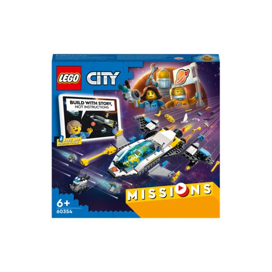 LEGO City 60354 Rymduppdrag på Mars