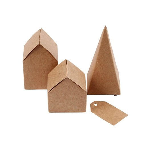 Creativ Company Houses and Trees Cardboard Set