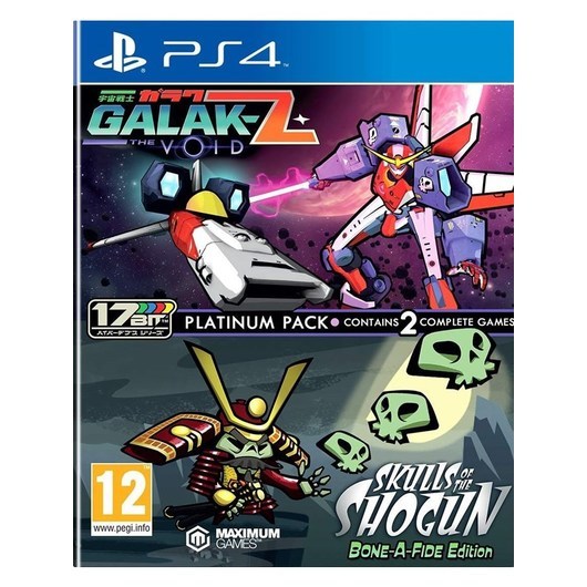 Galak-Z: The Void &amp; Skulls of the Shogun: Bonafide-A-Fide - Platinum - Sony PlayStation 4 - Samling