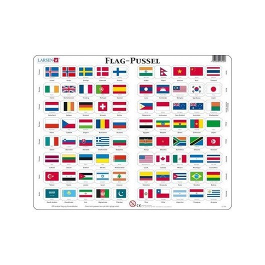 Larsen Puzzles Flag-Puzzle
