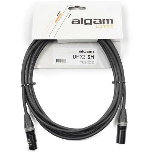 Algam Lighting DMX 3 Pin - 5 m.