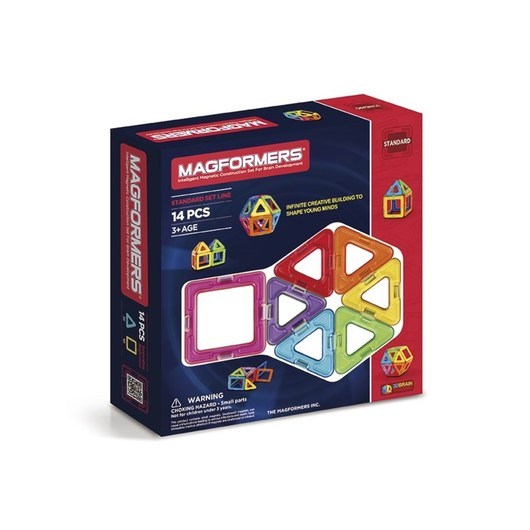 Magformers startpack med 14 delar