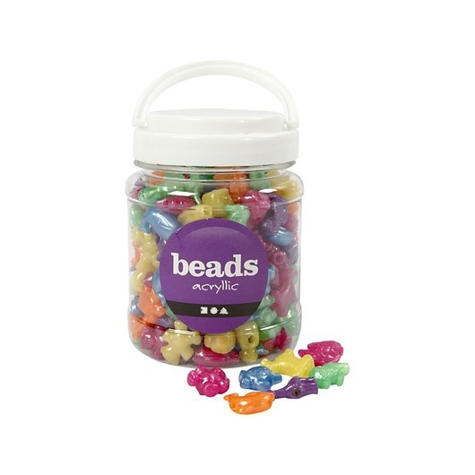 Creativ Company Figure Beads Mother of Pearl 700 ml