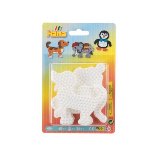 Hama Iron-on Plates - Elephant Penguin Dog