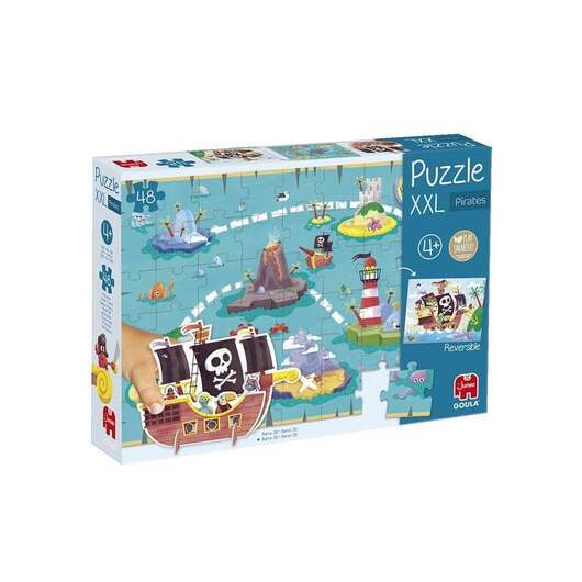 Jumbo Goula Puzzle XXL Pirates 48 ââpcs. Golv