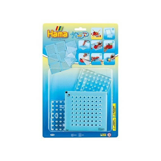 Hama Bead-Tac Iron on bead plates Maxi 3 pcs