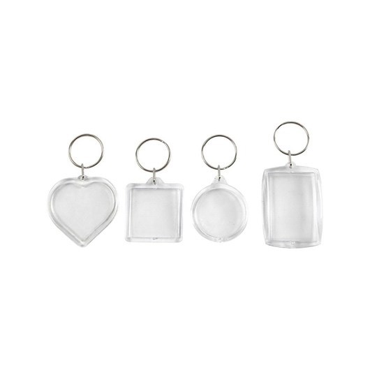 Creativ Company Keychain Shapes 4pcs.