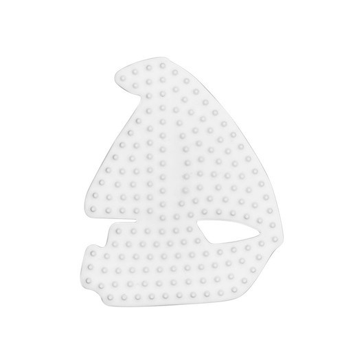 Hama Iron on Beads Plate - Sailboat