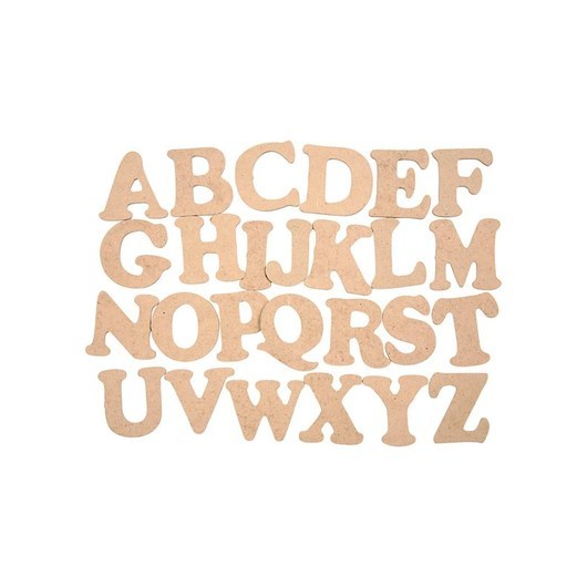 Creativ Company Wooden letters A-Z 26st.