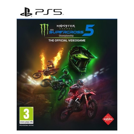 Monster Energy Supercross 5: The Official Videogame - Sony PlayStation 5 - Racing