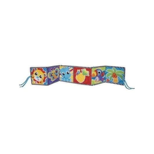 Playgro Tummy Time reversible book w/mirror