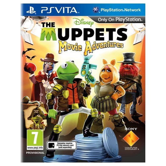 The Muppets: Movie Adventures - Sony PlayStation Vita - Action / äventyr