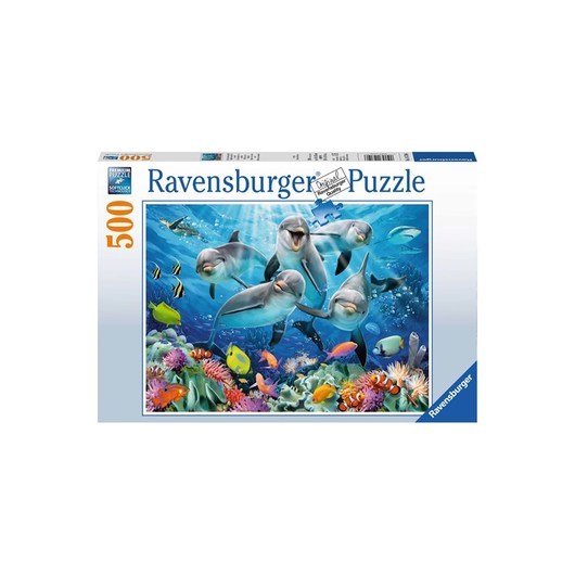 Ravensburger Dolphins in the coral reef 500pcs