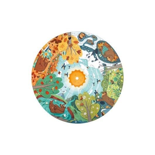 Hape Four Seasons Puzzle with Light - 16 pcs.