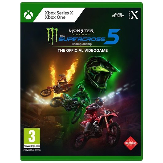 Monster Energy Supercross 5: The Official Videogame - Microsoft Xbox One - Racing