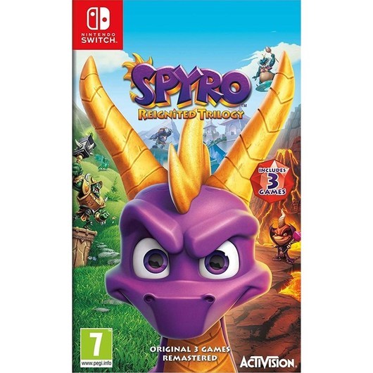 Spyro Reignited Trilogy - Nintendo Switch - Plattformsspelare
