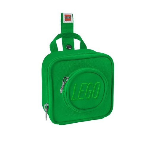 Euromic LEGO BRICK mini backpack green 10x10x6 cm 0.6L