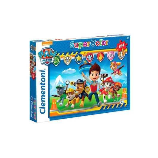 Clementoni 104 pcs Puzzles Kids Paw Patrol