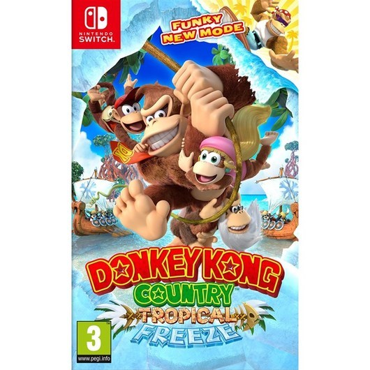 Donkey Kong Country: Tropical Freeze - Nintendo Switch - Plattformsspelare