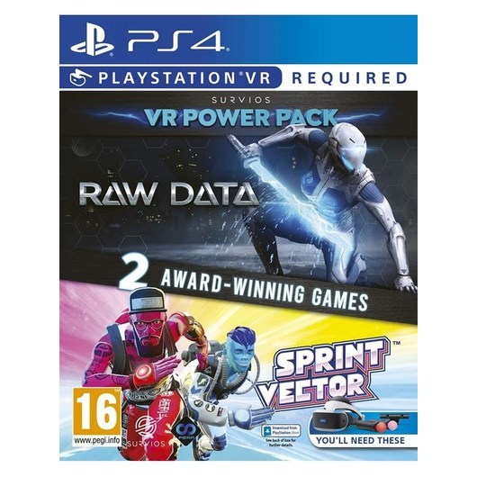 Survios VR Power Pack: Raw Data + Sprint Vector - Sony PlayStation 4 - Virtuell verklighet