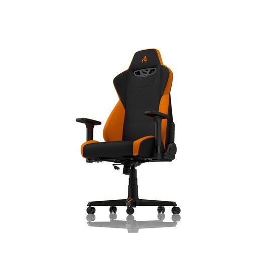 Nitro Concepts S300 Gaming Chair - Horizon Orange Gaming Stol - Svart / Orange - Tyg - Upp till 135 kg