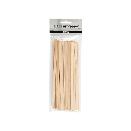 Creativ Company Wooden Craft Sticks Long 30pcs (19x6mm)