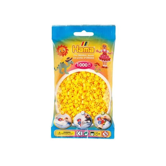 Hama Ironing beads-yellow (03) 1000pcs.