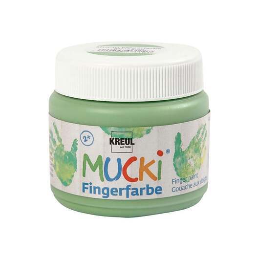 Creativ Company Mucki Finger Paint Green 150ml