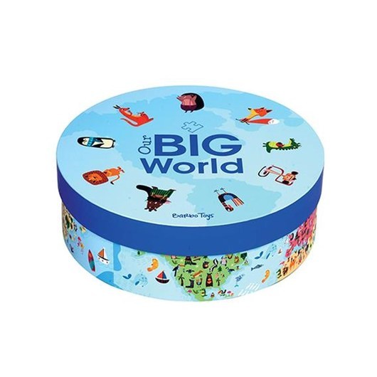 Barbo Toys Our Big World Puzzle - Verdens Puslespil