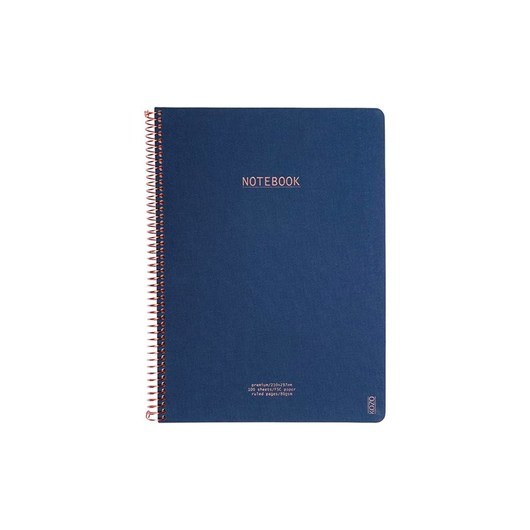 KOZO Premium Notebook A4 navy 100 pcs 80g.