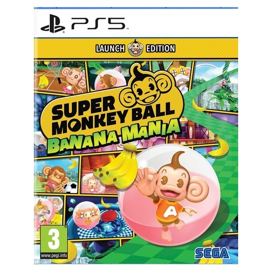 Super Monkey Ball: Banana Mania - Launch Edition - Sony PlayStation 5 - Plattformsspelare