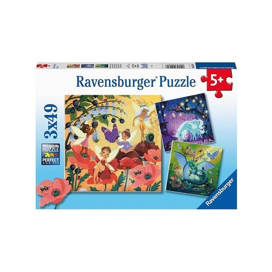 Ravensburger Magical Characters 3x49p