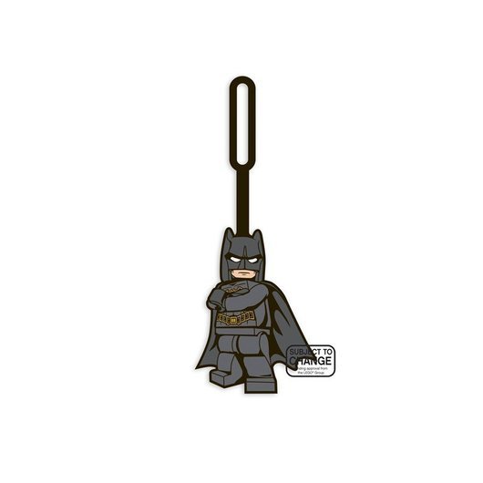 Euromic LEGO DC Bag Tag BATMAN packed on printed card