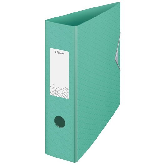 Esselte Colour&apos;Breeze Lever Arch File Polyfoam Green