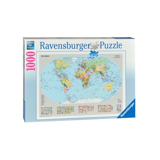 Ravensburger Political world map 1000pcs.