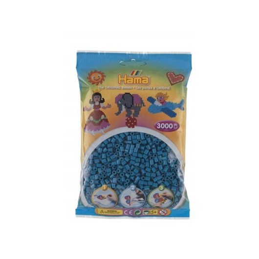 Hama Ironing Beads - Petrol Blue (201-83) 3000pcs