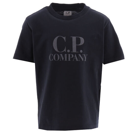 C.P. Company T-shirt - Total Eclipse Blue m. Tryck