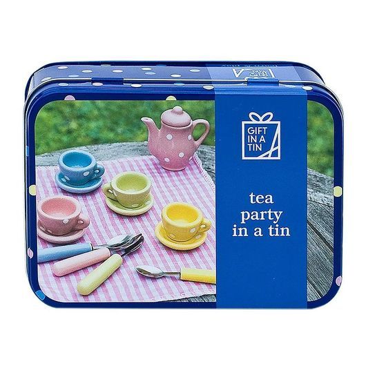 Gift In A Tin Leksaksset - Learn & Play - Tea Party In A Tin