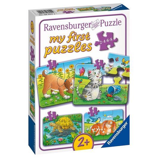 Ravensburger Pussel - My First - 4 olika - Söta husdjur