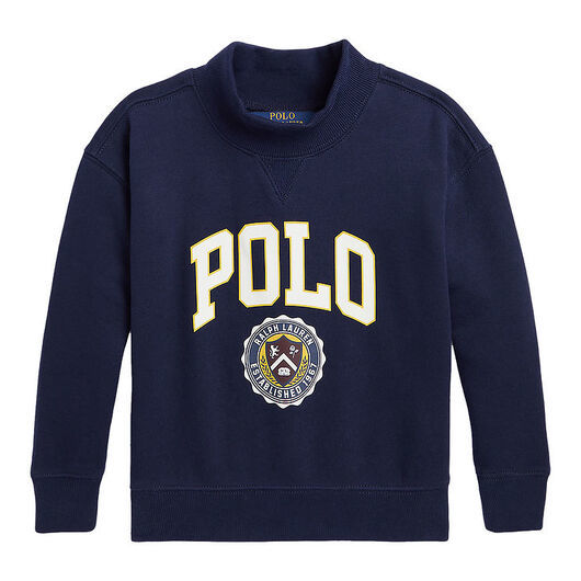 Polo Ralph Lauren Sweatshirt - Marinblå m. Tryck