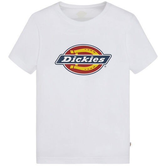 Dickies T-shirt - Ungdom Logo - Vit