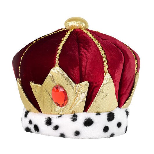 Den Goda Fen Maskeradkläder - King Crown - Justerbar