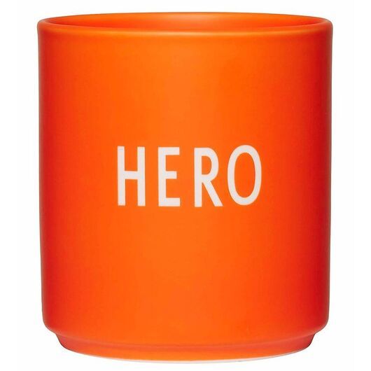 Design Letters Mugg - Favorit Cup - Hero - Orange