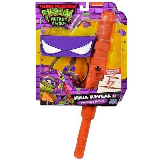 Turtles Maskeradkläder - Ninja Reveal - Donatellos Bo Personal