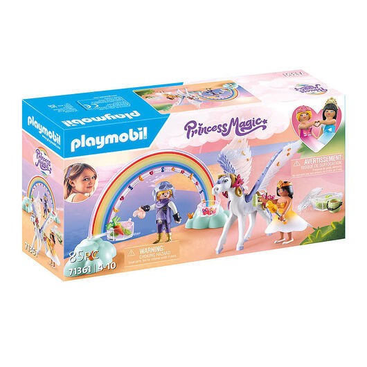 Playmobil Princess Magi - Himmelsk Pegasus Med regnbåge - 71361