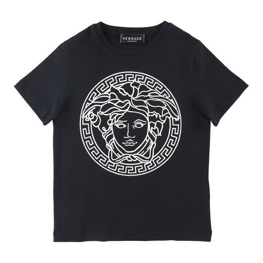 Versace T-shirt - Medusa - Svart/Vit