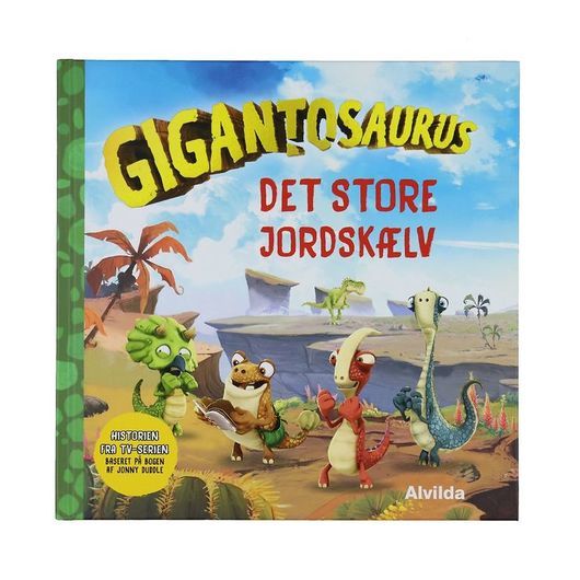 Karrusel Forlag Bok - Gigantosaurus - Det Store Jordskælv - DA