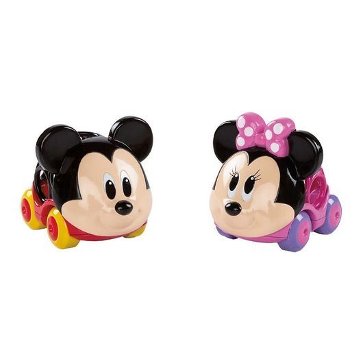 Oball Go Grippers Mickey & Minnie Mouse Bilar - Flerfärgad