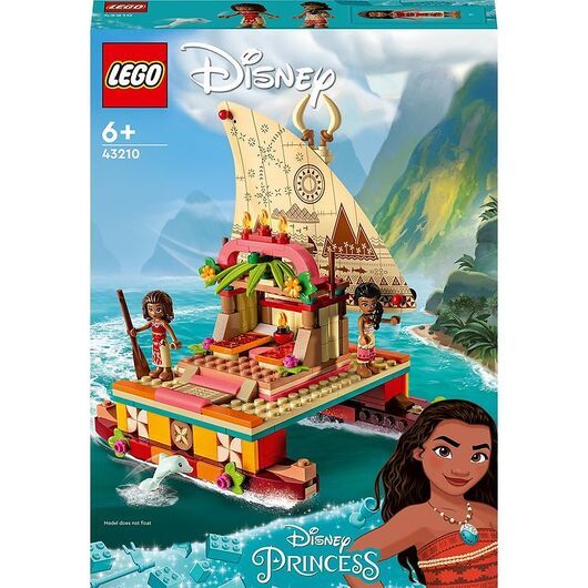 LEGOÂ® Disney Princess - Vaianas navigeringsbåt 43210 - 321 Delar
