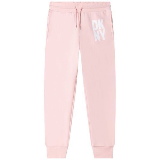 DKNY Sweatpants - Pale Pink m. Vit